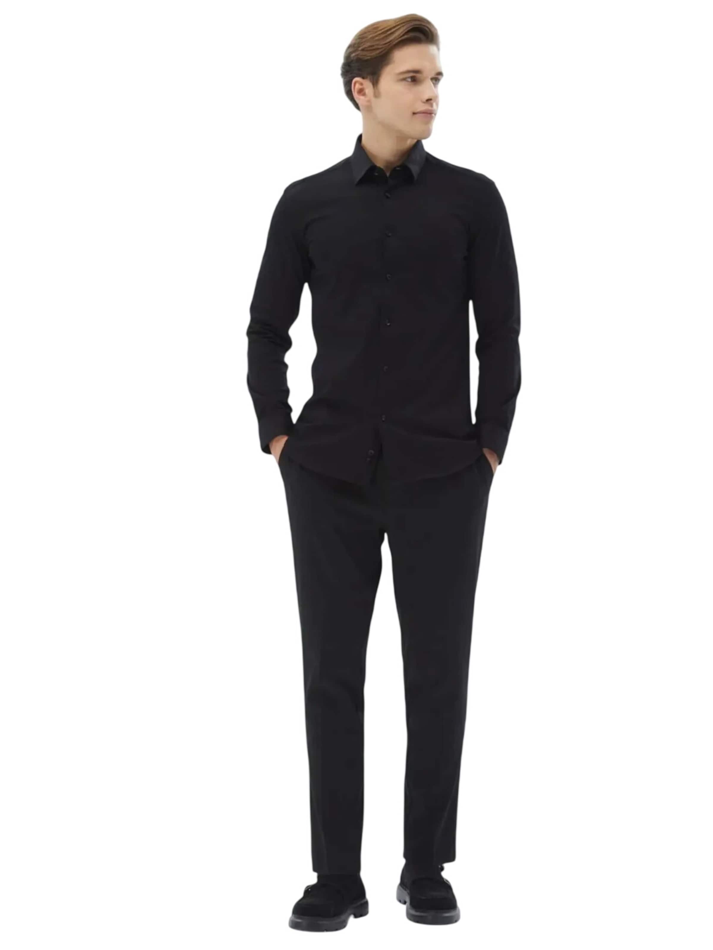 KİP Regular fit Button Up Shirt in Black