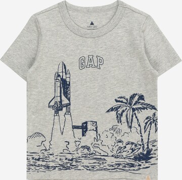 T-Shirt GAP en gris : devant