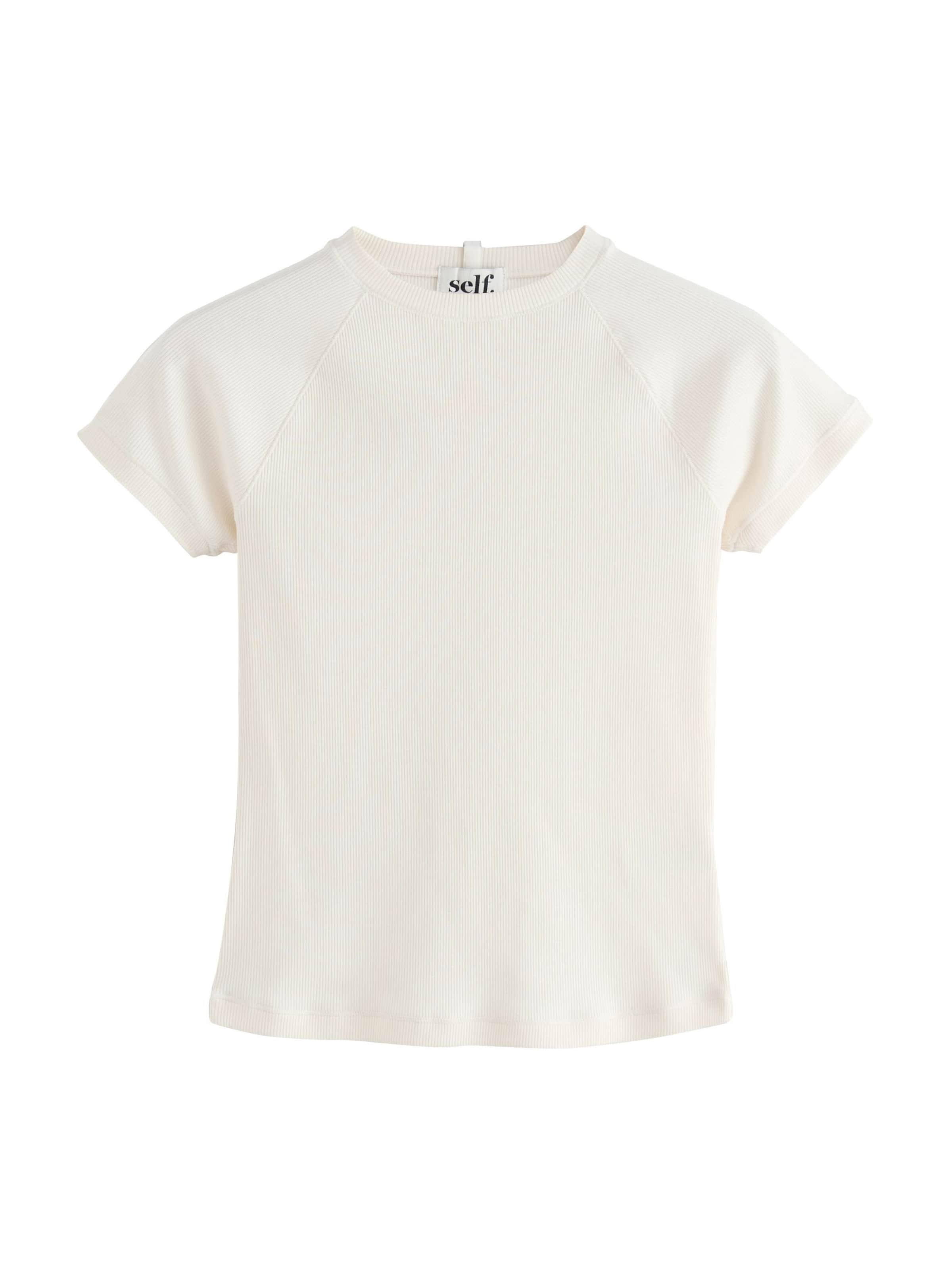 self. Shirt in Beige: front