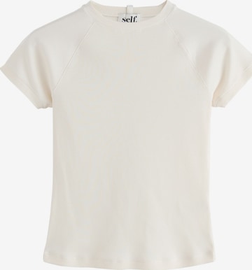 self. Shirt in Beige: front