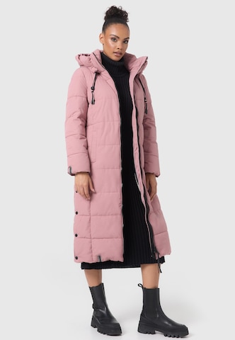 Manteau fonctionnel 'Nadeshikoo XVI' MARIKOO en rose : devant