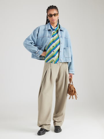 King Louie Blúzka 'Evelina' - Modrá