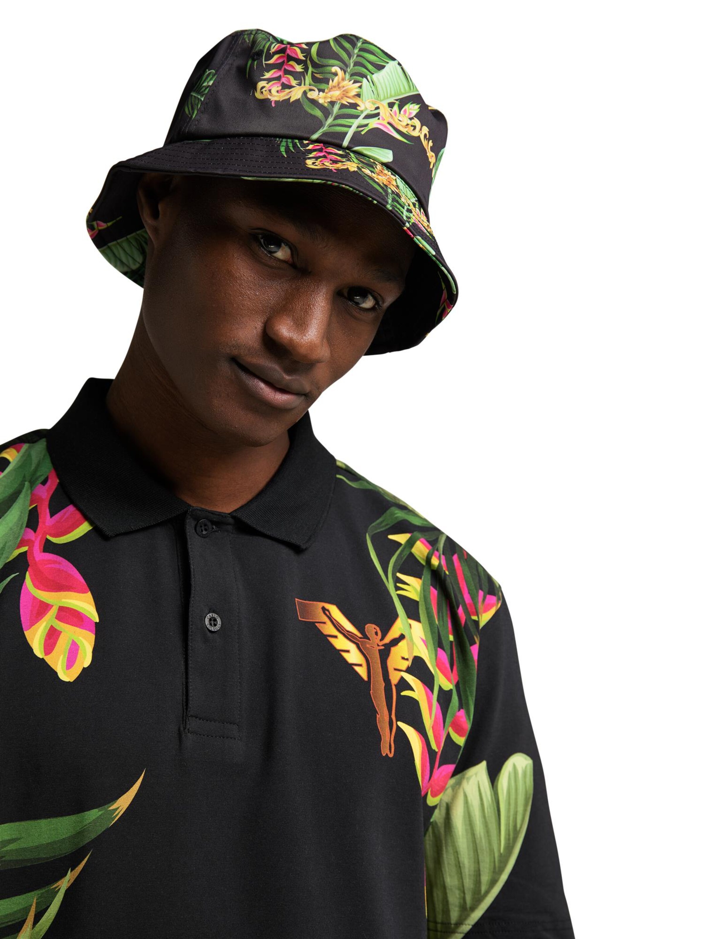 Carlo Colucci Hoed in Zwart: voorkant