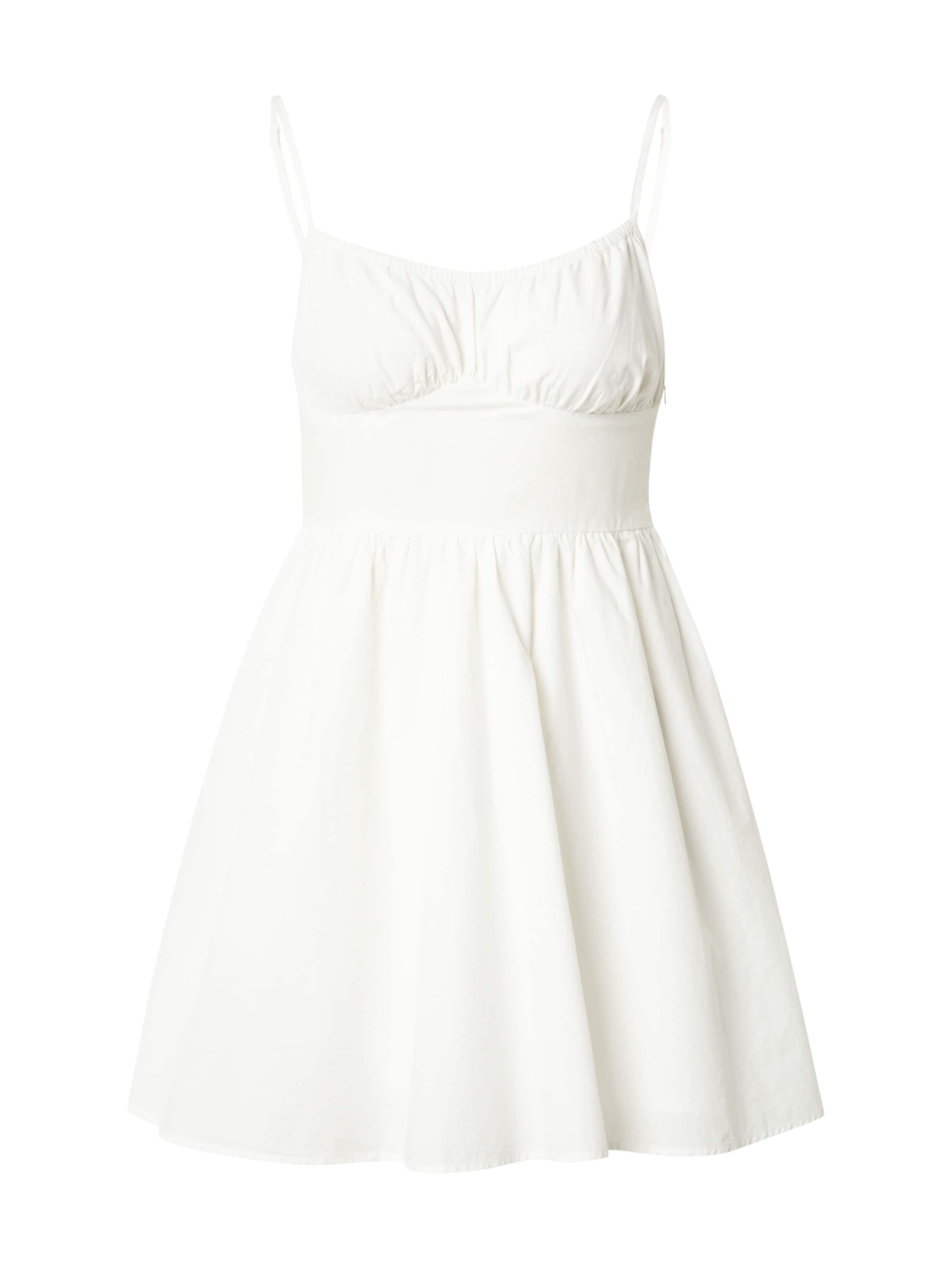 Robe Monki en blanc : devant