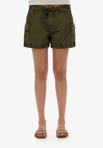 Superdry Cargobroek in Bruin: voorkant