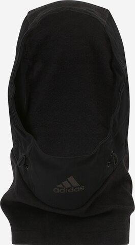 melns ADIDAS PERFORMANCE Sporta cepure 'X-City Cold.Rdy Neck Warmer With Hood'