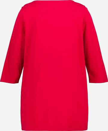 T-shirt Ulla Popken en rouge