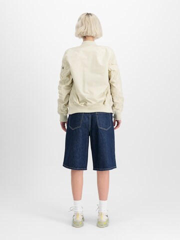 ALPHA INDUSTRIES Tussenjas 'MA-1 TT' in Wit