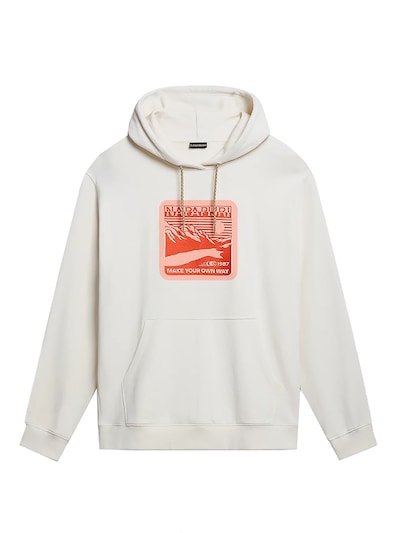 NAPAPIJRI Sweatshirt 'Boyd' in weiß, Produktansicht