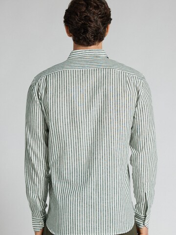 IUMAN Intimissimi Regular Fit Hemd in Grün