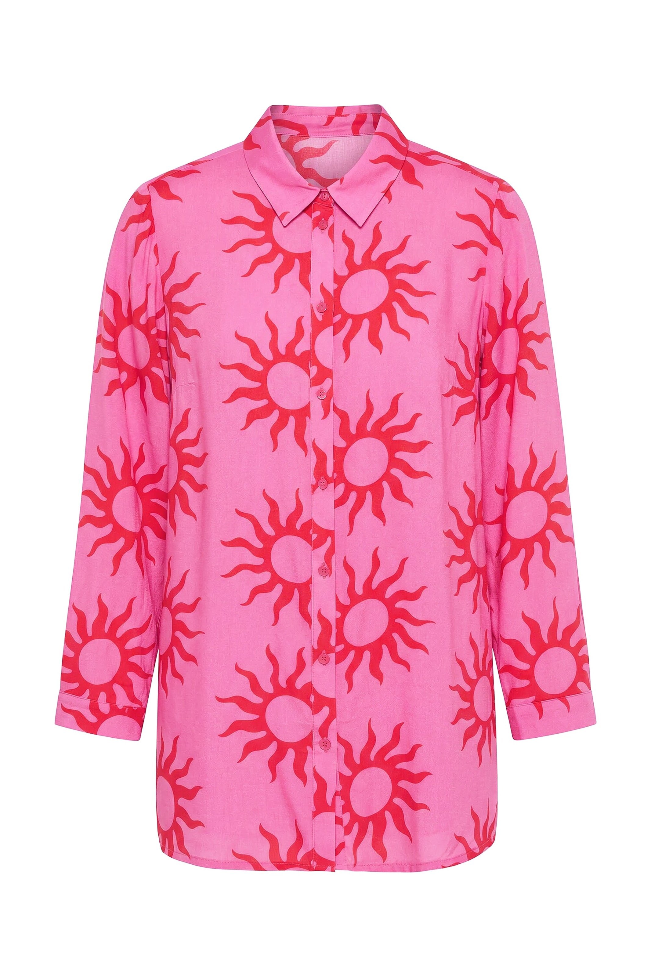 Studio Untold Bluse in Pink: Vorderseite