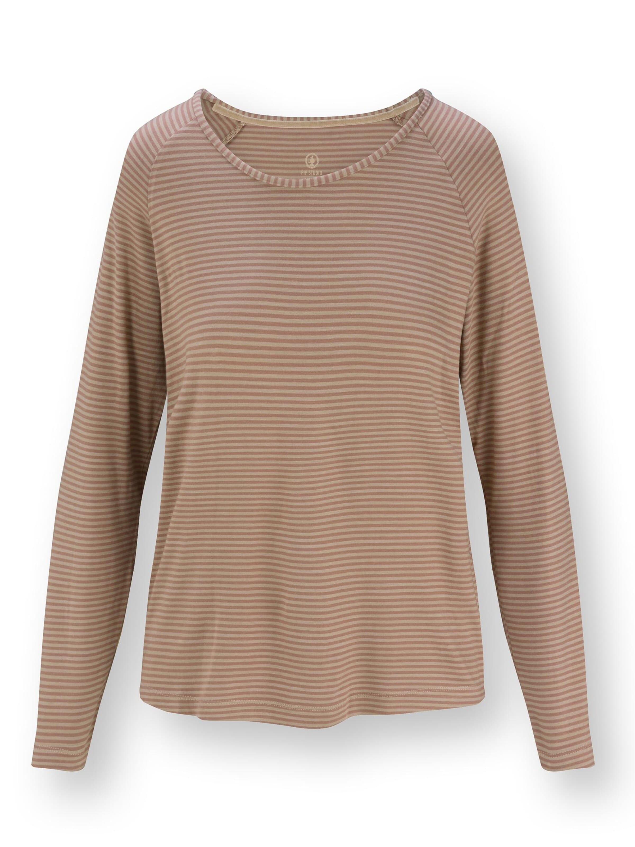 PIP STUDIO Pajama Shirt in Beige: front