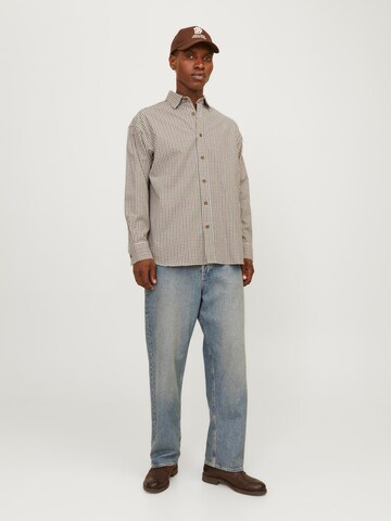 JACK & JONES - Ajuste regular Camisa 'JPRBLAbradfort' en blanco