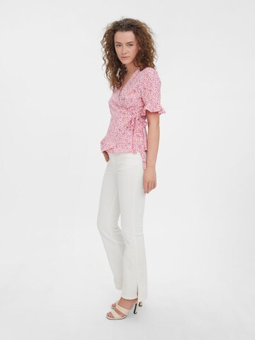 VERO MODA Bluse 'Henna' i pink