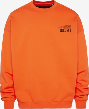 Harlem Soul Sweatshirt 'DRA-KE' in Orange: predná strana