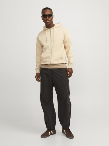 JACK & JONES Sweatjakke i beige