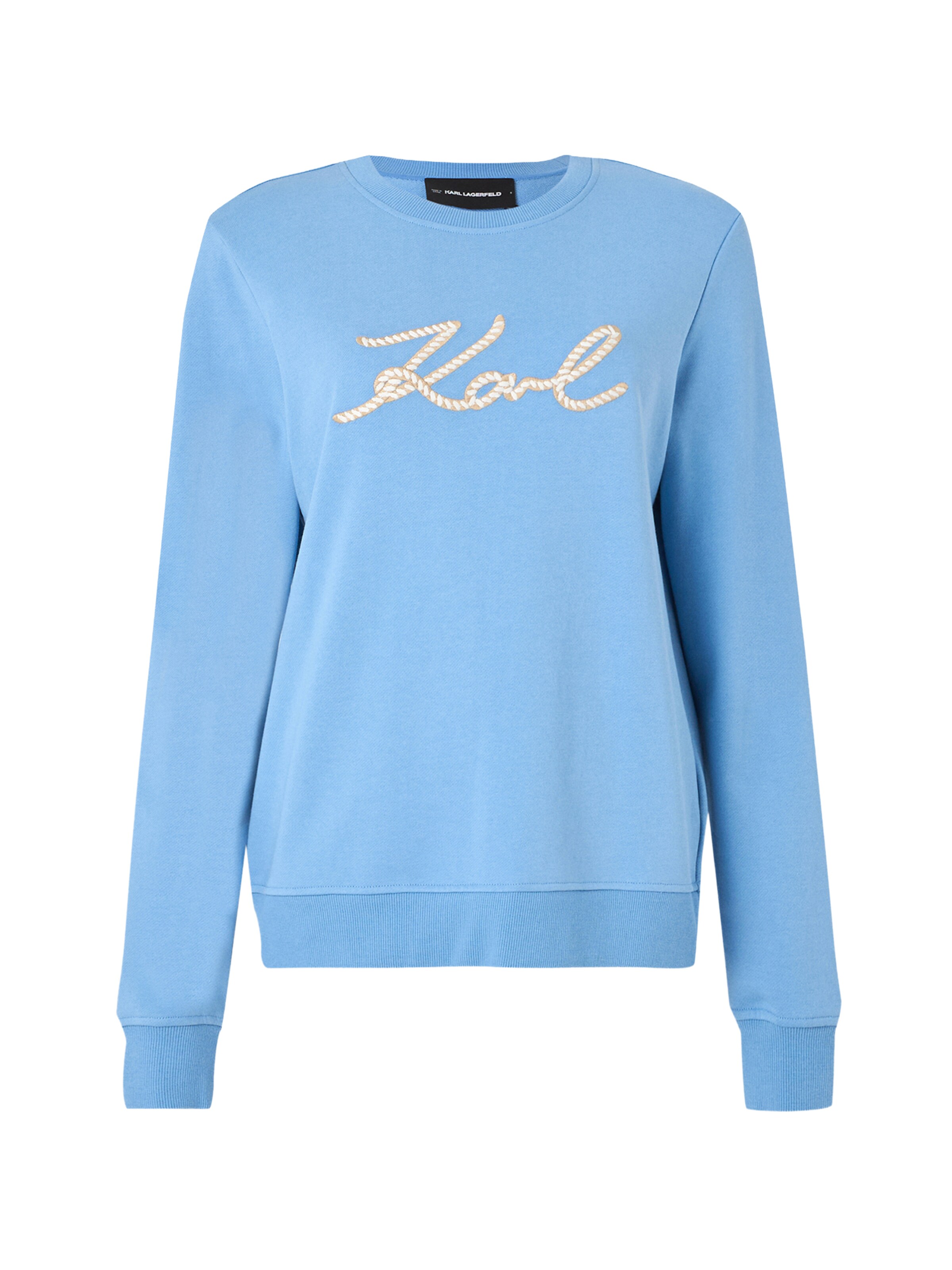 Karl Lagerfeld Sweatshirt in Blau: Vorderseite
