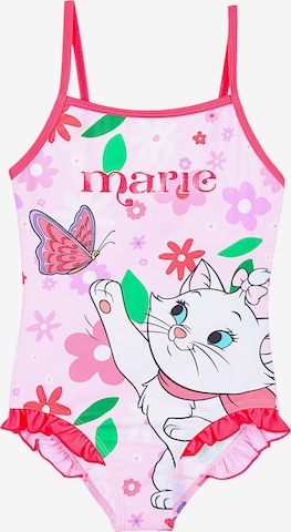 Disney Klassik Badeanzug 'Disney Aristocats Badeanzug Marie' in Pink: Vorderseite