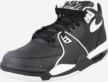 Nike Sportswear Кроссовки на платформе 'AIR FLIGHT 89' в Черный: спереди