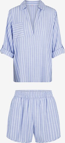 LingaDore Pajama in Blue: front