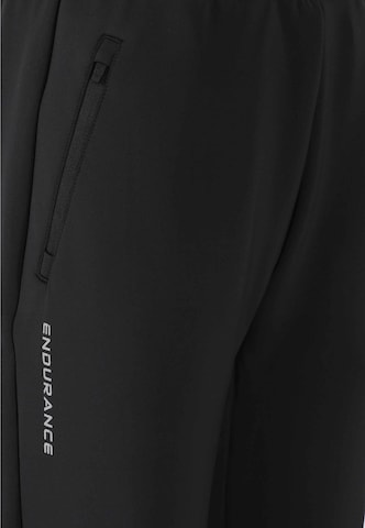 ENDURANCE Tapered Workout Pants 'Gilben' in Black