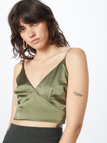 Abercrombie & Fitch Top in Groen: voorkant