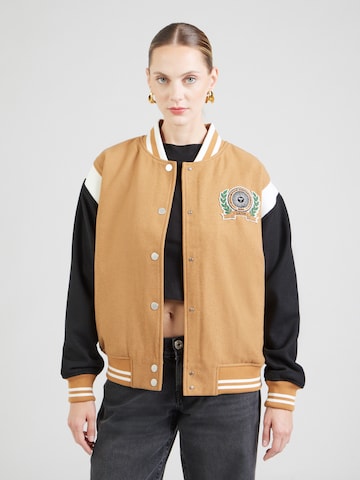 VANS Between-Season Jacket 'Piper Stadium' in Brown: front