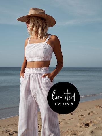 ABOUT YOU Limited Topp 'Lino' i beige: framsida