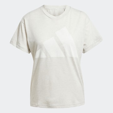 ADIDAS SPORTSWEAR Performance Shirt in Beige: front