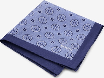 Pochette Boggi Milano en bleu : devant