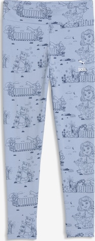 Regular Pantalon de sport PUMA en bleu : devant