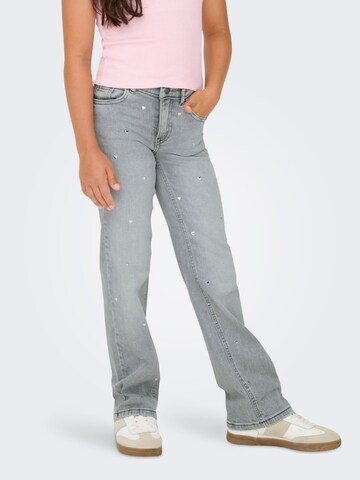 ONLY GIRLS regular Jeans i grå: forside