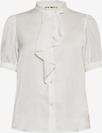 faina - Blusa en blanco: frente