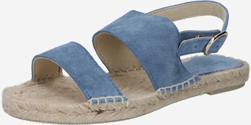 JUTELAUNE Sandals in Blue: front