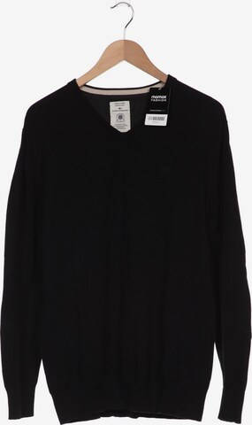 TOM TAILOR Sweater & Cardigan in XL in Black: front