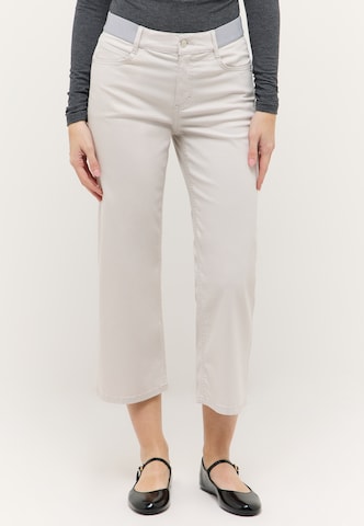Angels Wide leg Jeans in White: front