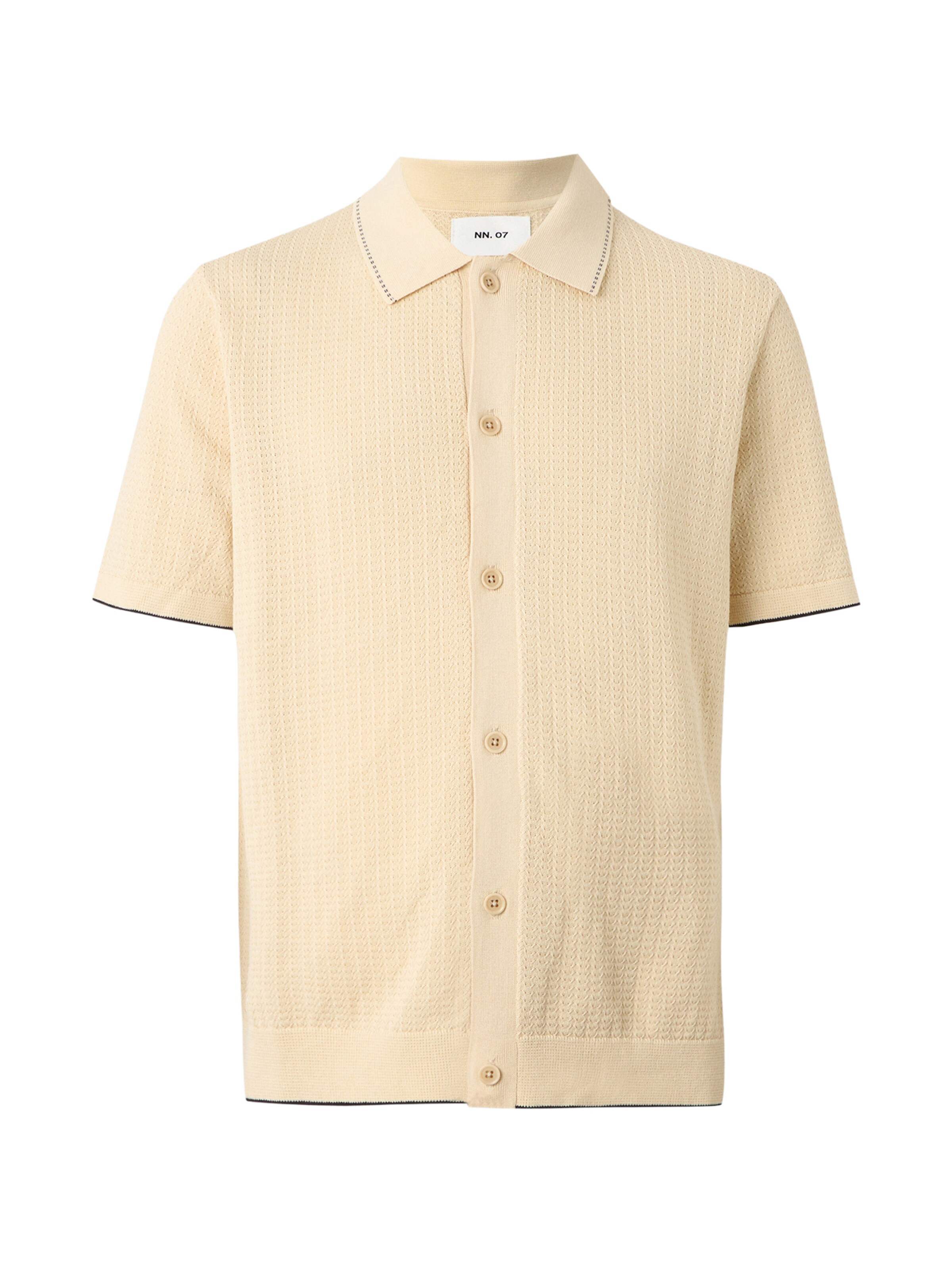 NN07 Regular fit Button Up Shirt 'Nalo' in White: front