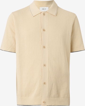 NN07 Regular Fit Skjorte 'Nalo' i hvid: forside