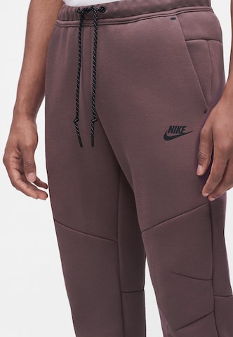 Nike Sportswear - Tapered Calças 'TCH FLC' em azul: frente