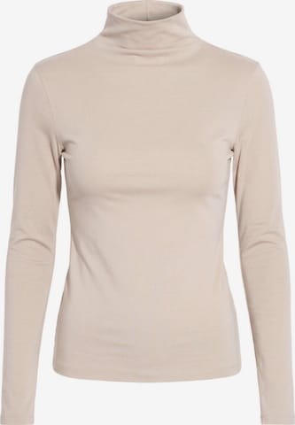 Alexa Dash Blouse in Beige: front