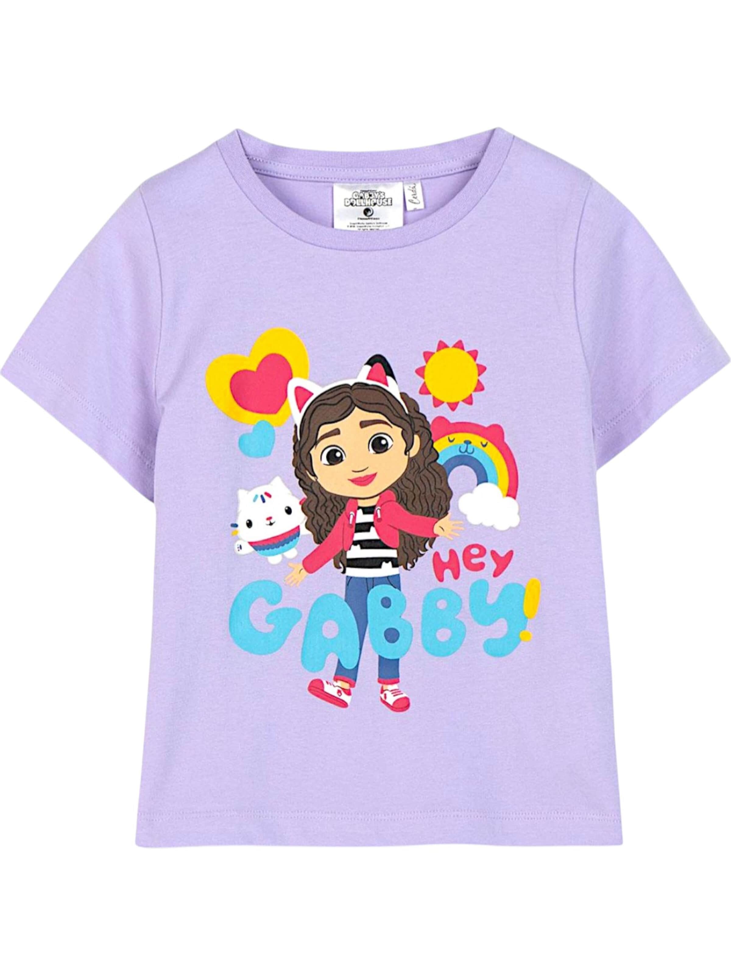 Gabby's Dollhouse Shirt 'Gabby´s Dollhouse'‌‌‌ in Lila: Vorderseite