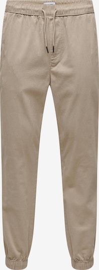 Only & Sons Pants 'LINUS' in Dark beige, Item view