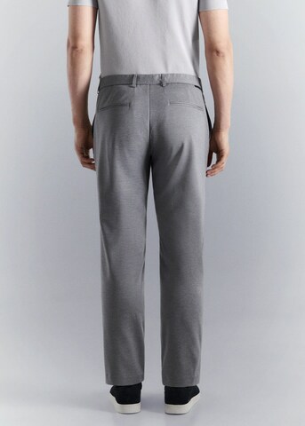 MANGO MAN Regular Hose 'Eugene' in Grau