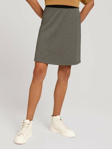 TOM TAILOR Skirt in Grey: front