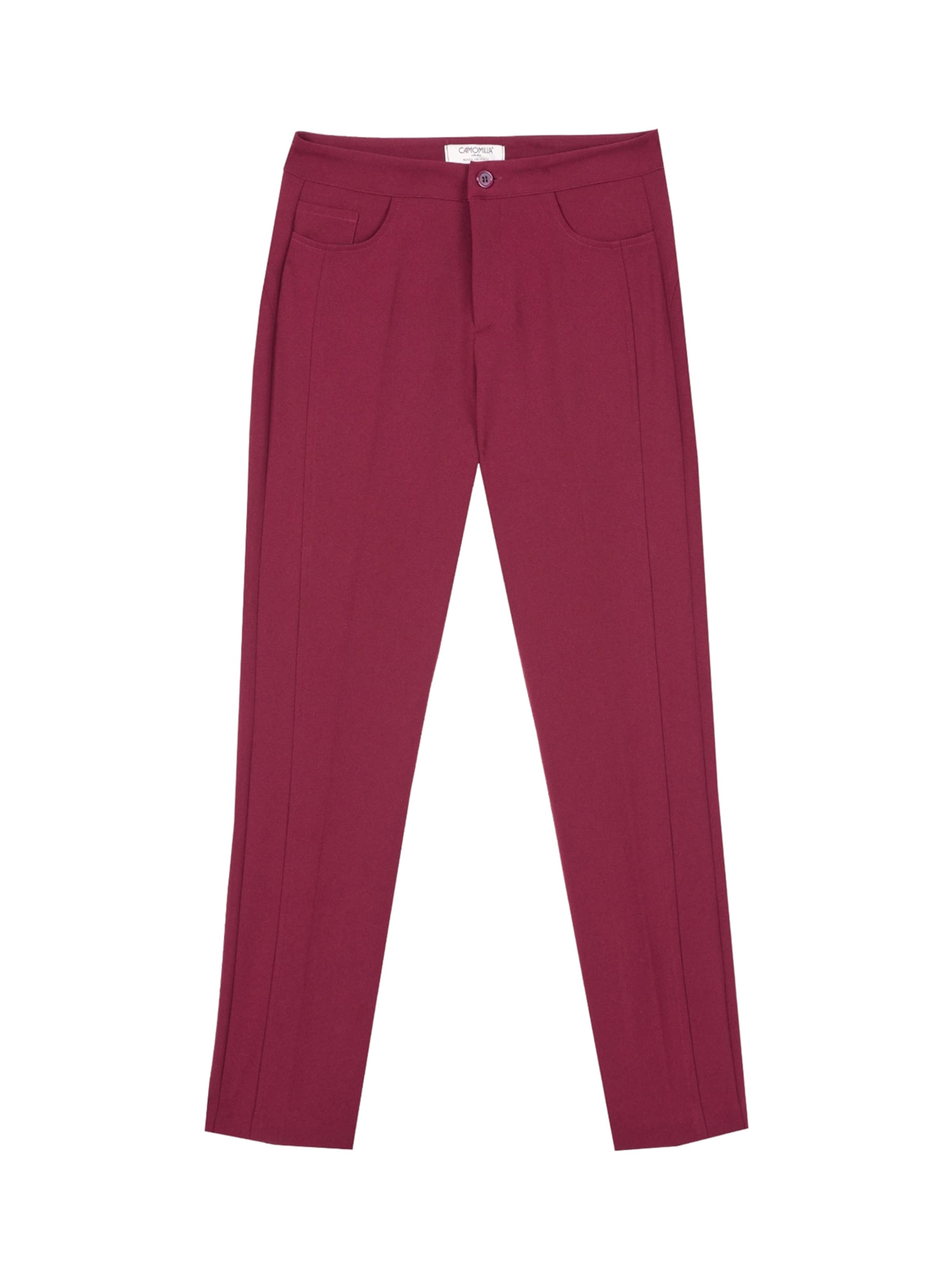 Camomilla Italia Slimfit Broek 'KATERUNNB' in Rood: voorkant