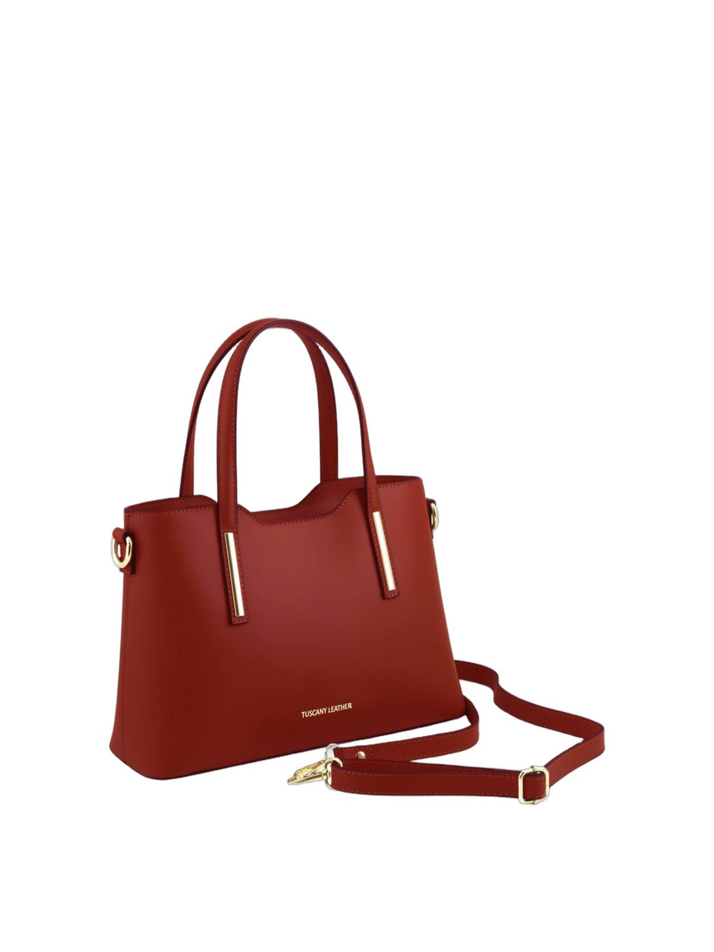 Tuscany Leather Poodlemiskott 'Olimpia', värv punane