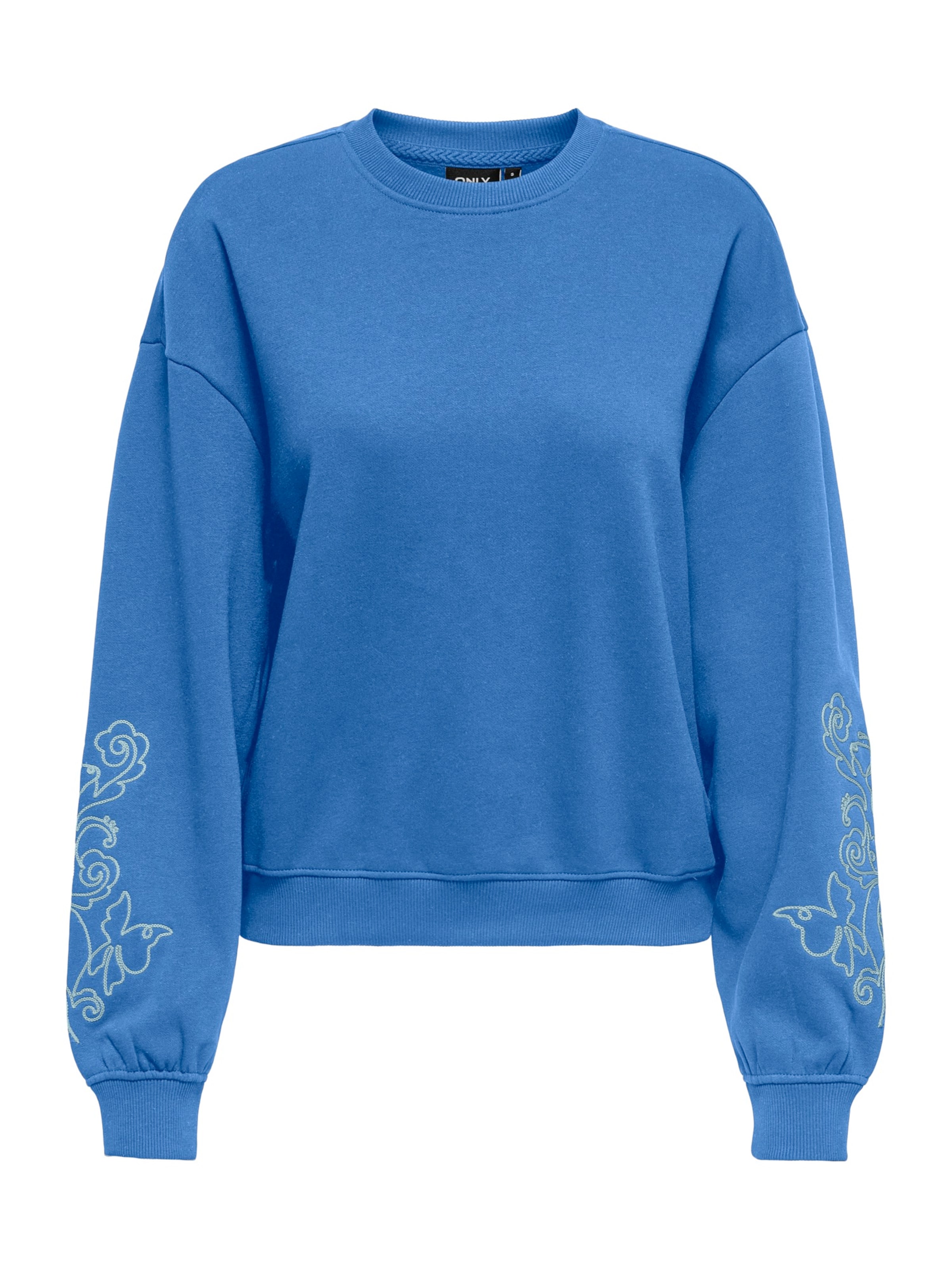 Sweat-shirt 'ONLBROOKE' ONLY en bleu : devant