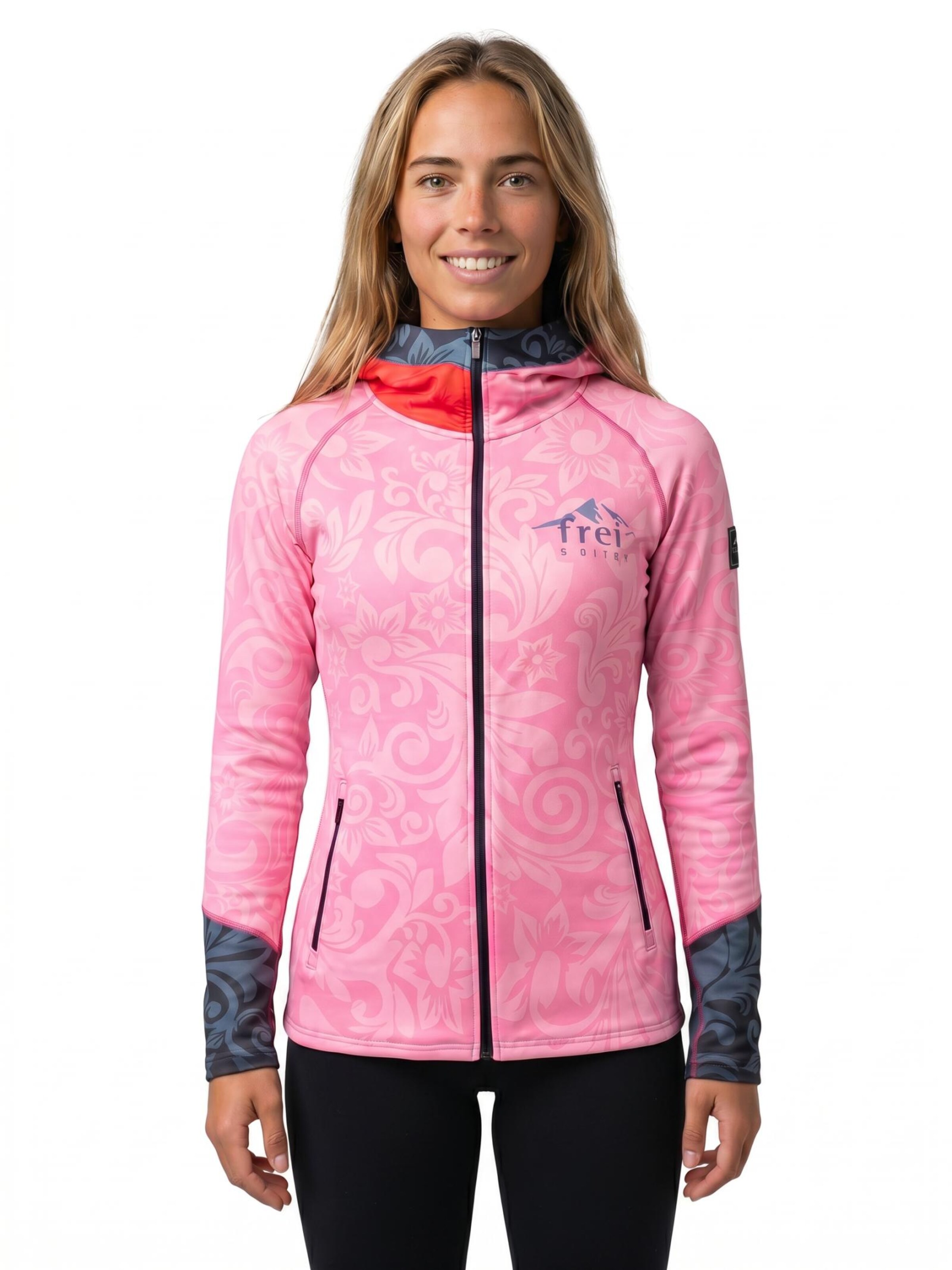 the freisein project Sportjacke‌‌‌‌‌‌‌‌‌ in Pink: Vorderseite