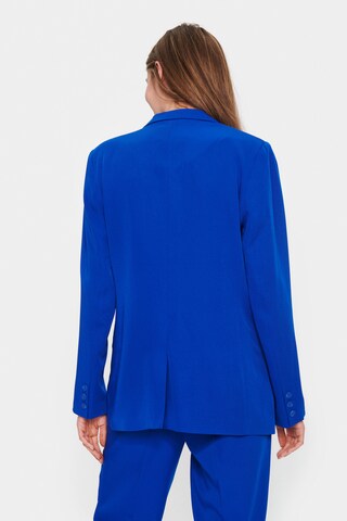 SAINT TROPEZ - Blazer 'Lamia' em azul