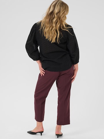 Camicia da donna 'KCMaia' di KAFFE CURVE in nero